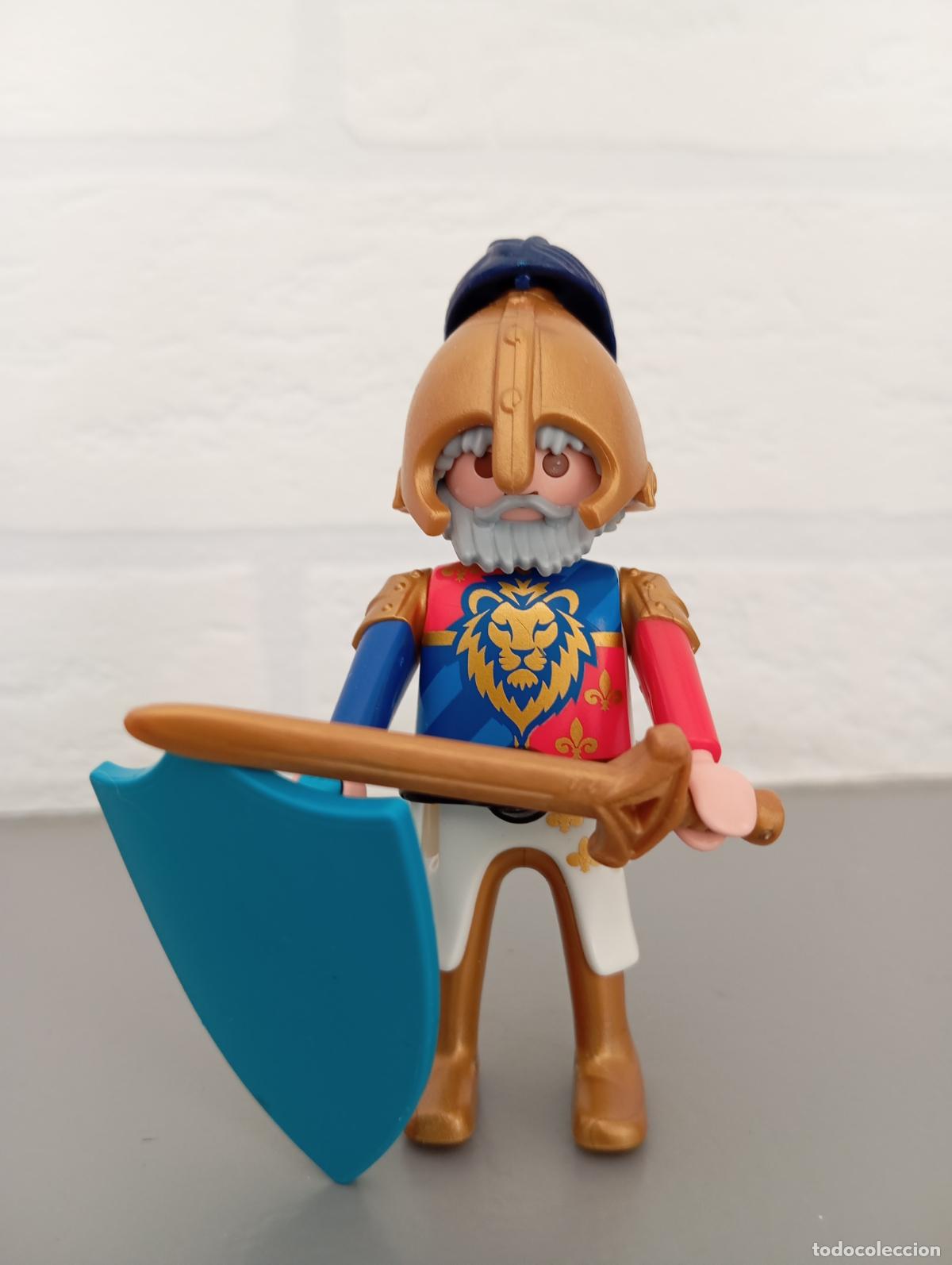 Playmobil: Playmobil Figura con accesorios. Guerrero medieval
