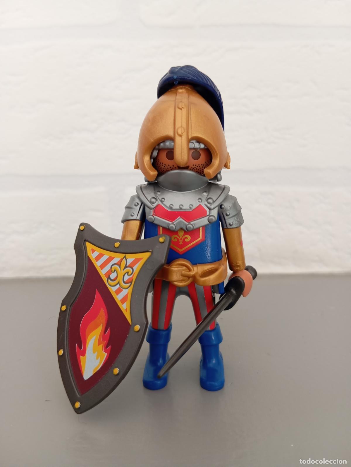 Playmobil: Playmobil Figura con accesorios. Guerrero medieval
