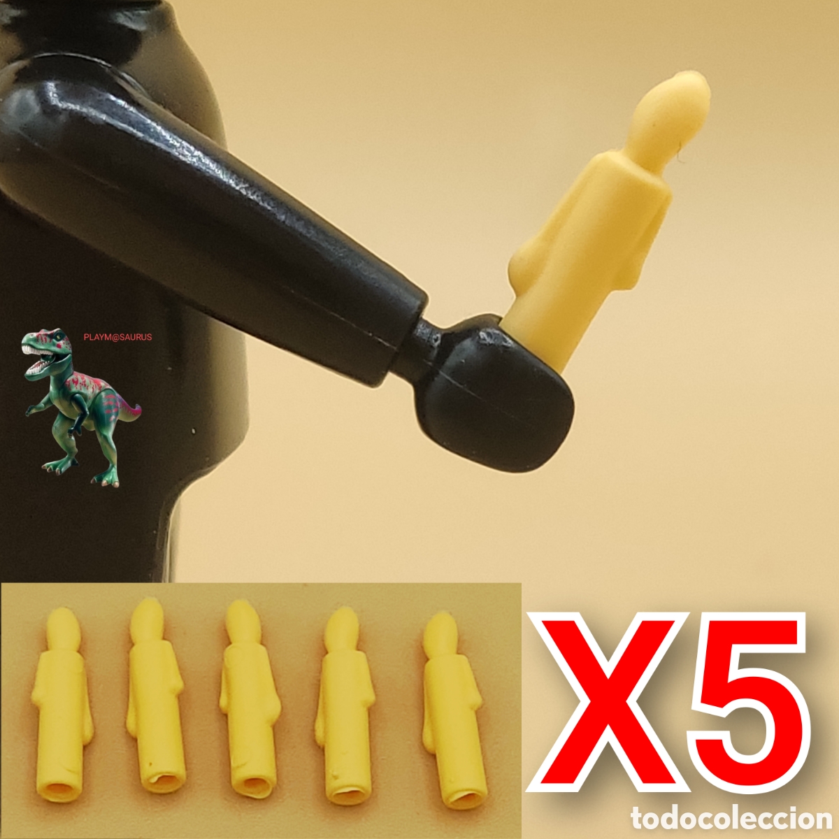 Playmobil: Playmobil X5 vela de cera para candil lampara candelabro mano 4892 9112 3966 4891 4892 3268 4865