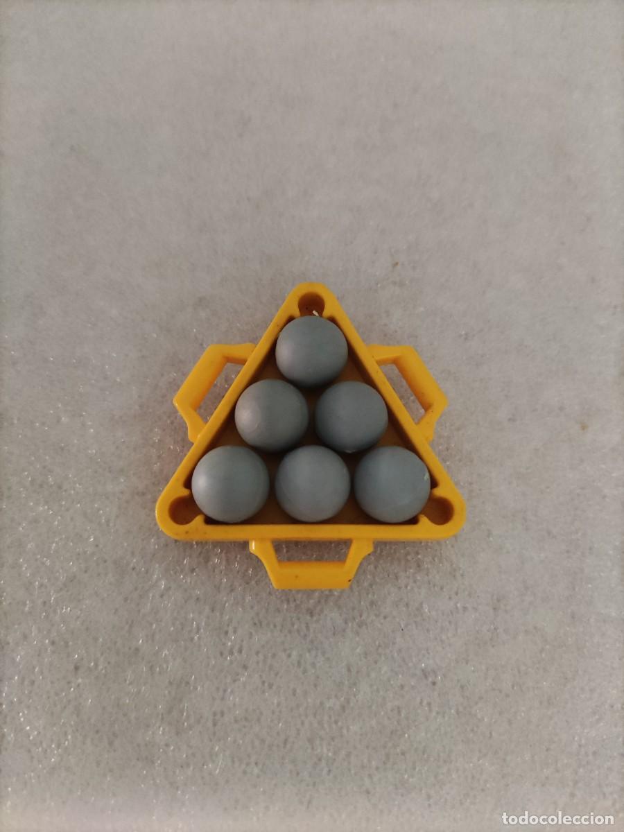 Playmobil: (B) Bandeja triangular con 6 balas de ca&ntilde;&oacute;n Playmobil