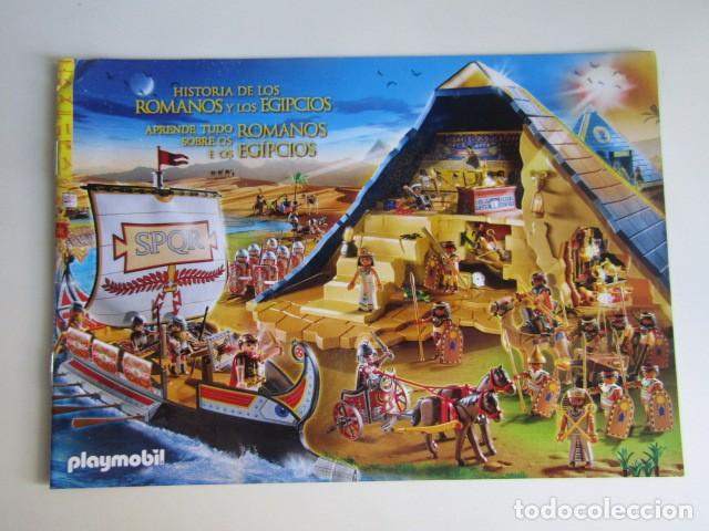 Playmobil: DIFICIL CATALOGO MEDIANO ESPECIAL EGIPTO ROMA 2016 PLAYMOBIL