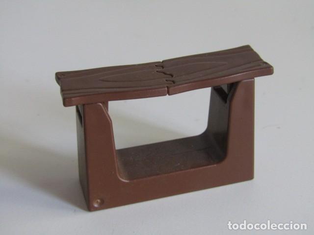 Playmobil: DIFICIL TABLA DE MADERA MARRON PARA KARATEKAS KUNG FU ASIATICOS PLAYMOBIL