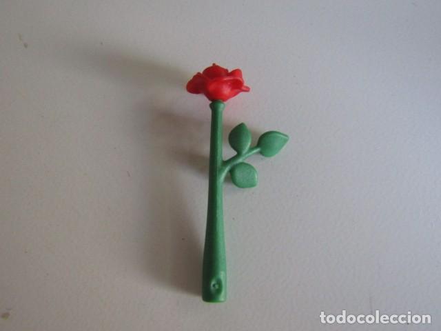 Playmobil: DIFICIL ROSA DE TALLO LARGO ESPECIAL ANTIGUA PLAYMOBIL