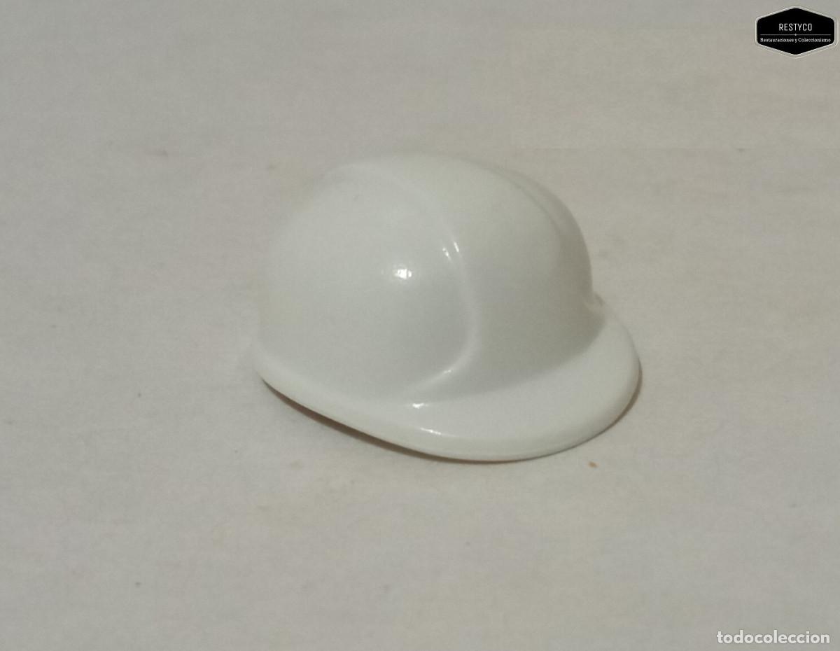 Playmobil: Playmobil - Casco Obra Obrero Color Blanco