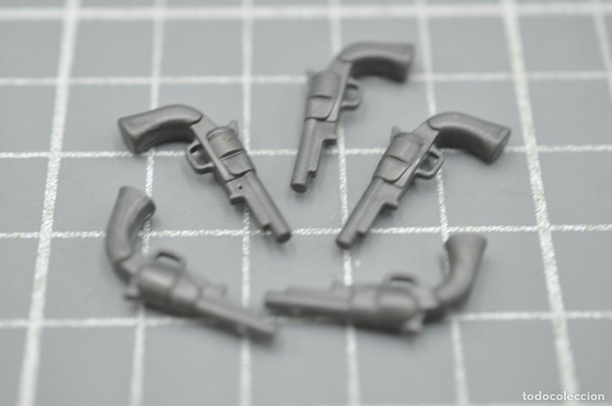 Playmobil: WSK106 pq&ntilde; Playmobil, 5 pistolas