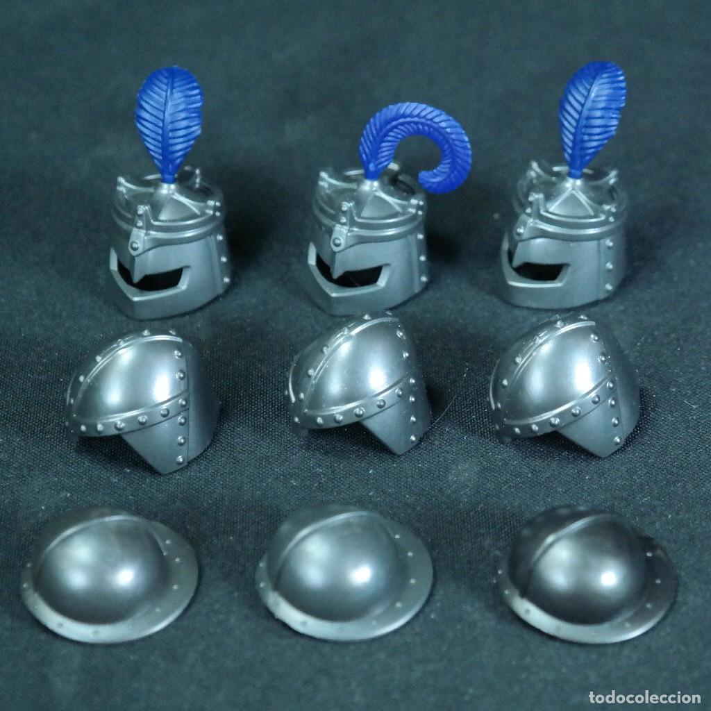 Playmobil: Playmobil cascos medievales ☼