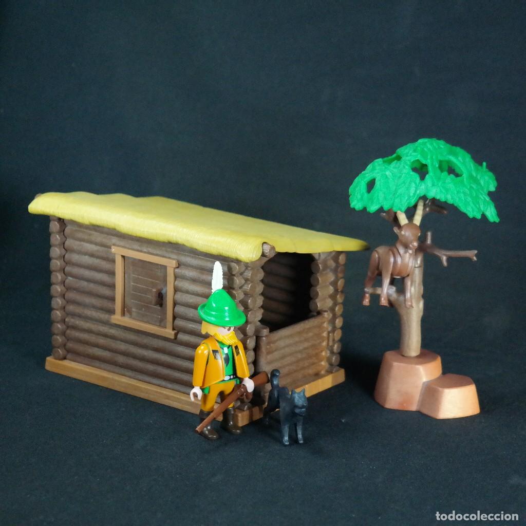 Playmobil: Playmobil cabana del bosque con cazador y cabra montanesa ☼