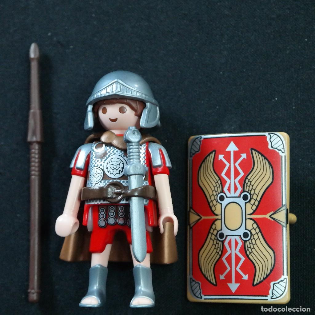 Playmobil: Playmobil soldado romado con capa bronce ☼