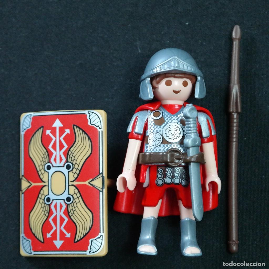 Playmobil: Playmobil soldado romano con capa roja ☼