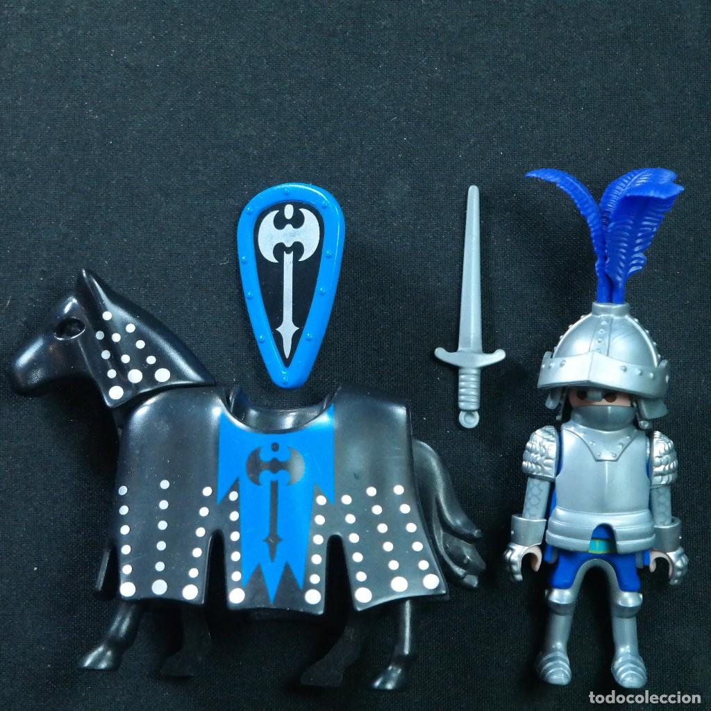 Playmobil: Playmobil caballero medieval con caballo ☼