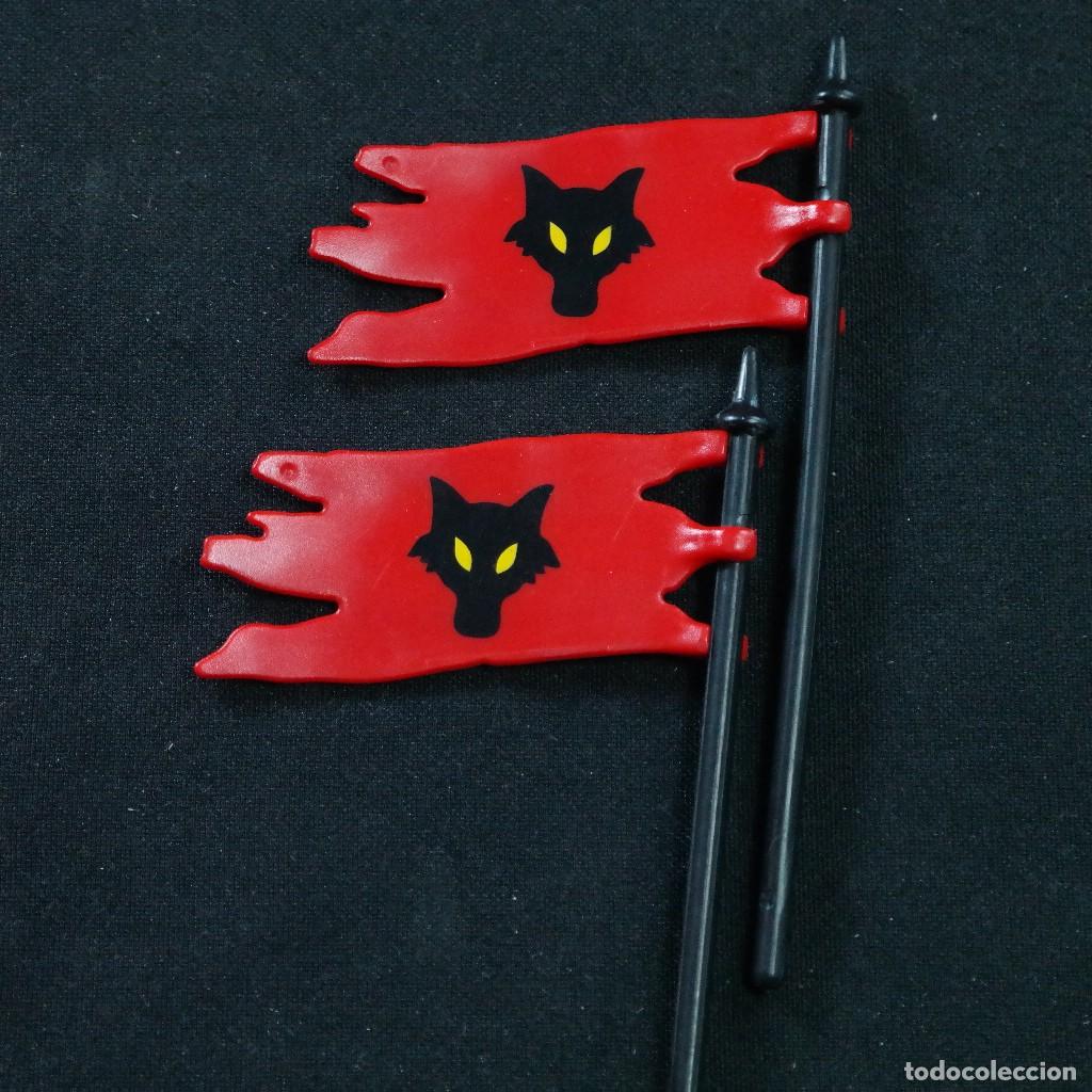 Playmobil: Playmobil banderas lobo ☼