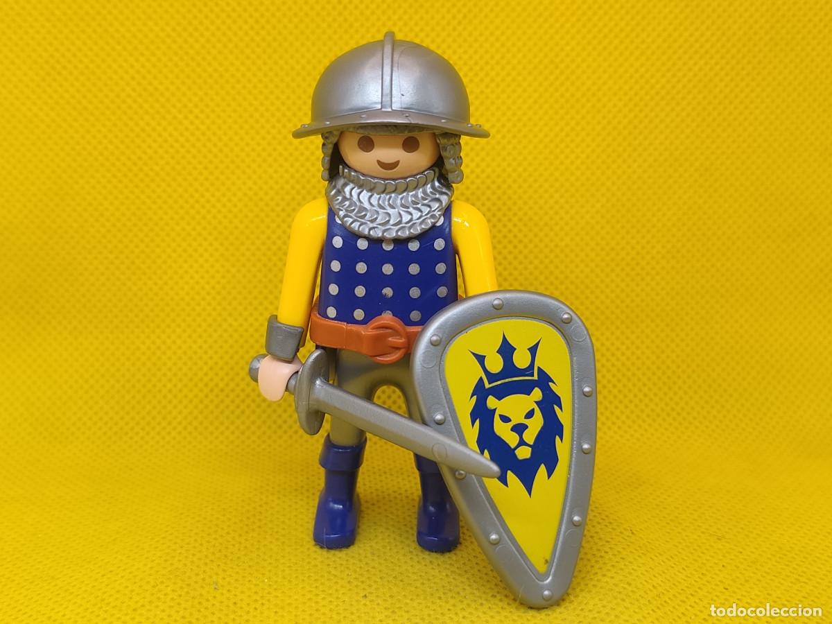 Playmobil: Playmobil Soldado medieval del reino del Le&oacute;n