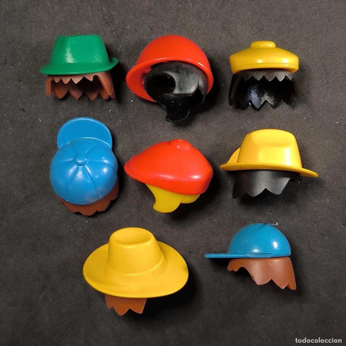 Playmobil: Playmobil gorros con pelos ☼