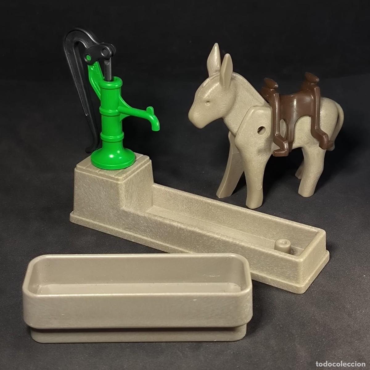 Playmobil: Playmobil abrevaderos con burro ☼