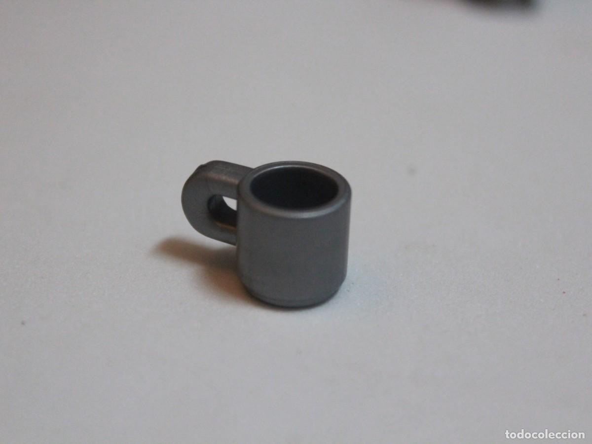Playmobil: Accesorio playmobil taza gris cocina campamento