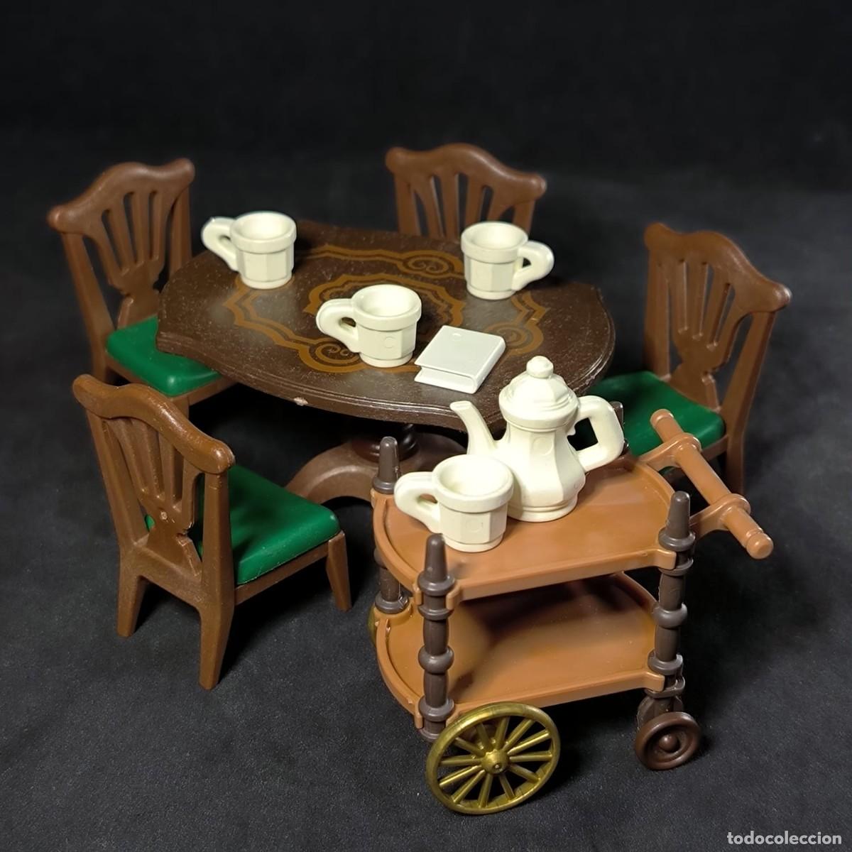 Playmobil: Playmobil mesa de comedor con sillas y carrito ☼