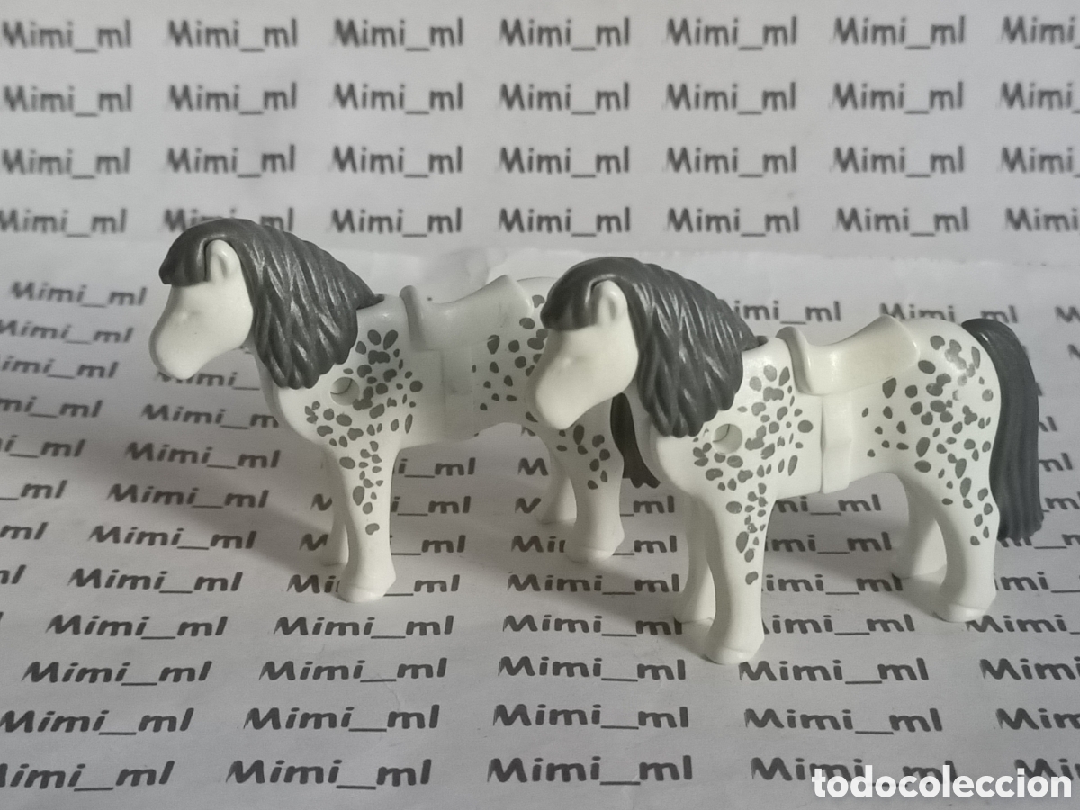 Playmobil: Playmobil 2 ponis animales granja caballos pony
