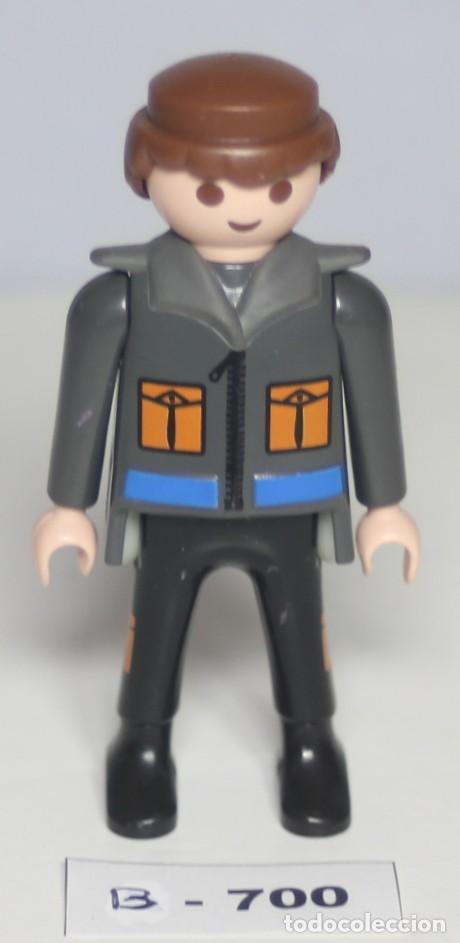 Playmobil: PLAYMOBIL FIGURA - SEGURIDAD PILOTO (B-700)