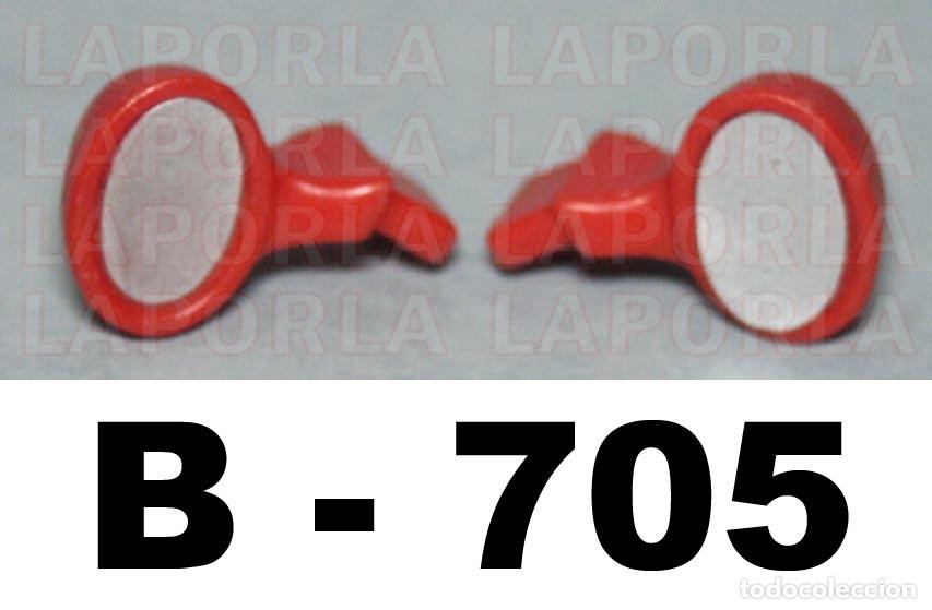 Playmobil: PLAYMOBIL 2 RETROVISORES COCHE F&Oacute;RMULA 1 - REPUESTOS RECAMBIOS 3289 3603 7326 7448 (B-705)