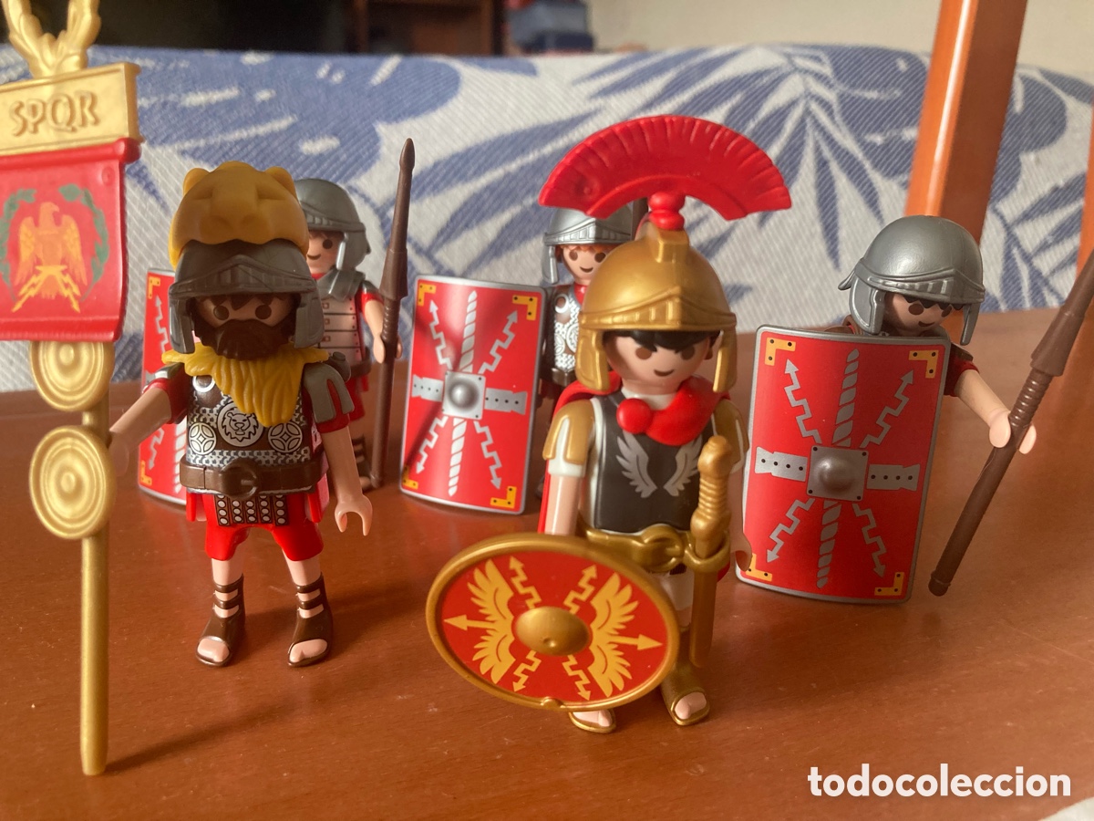 Playmobil: Playmobil Romanos Soldados lote