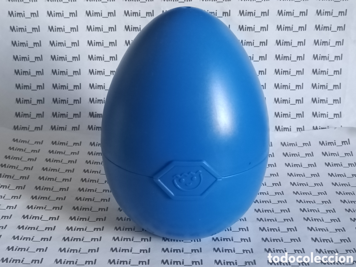 Playmobil: Playmobil hucha huevo color azul