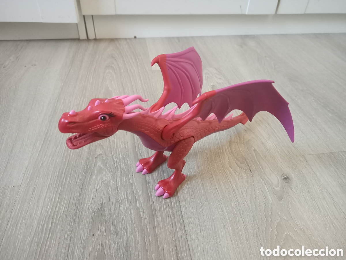 Playmobil: Playmobil 9134 gran drag&oacute;n rosa hadas bosque encantado animales medieval