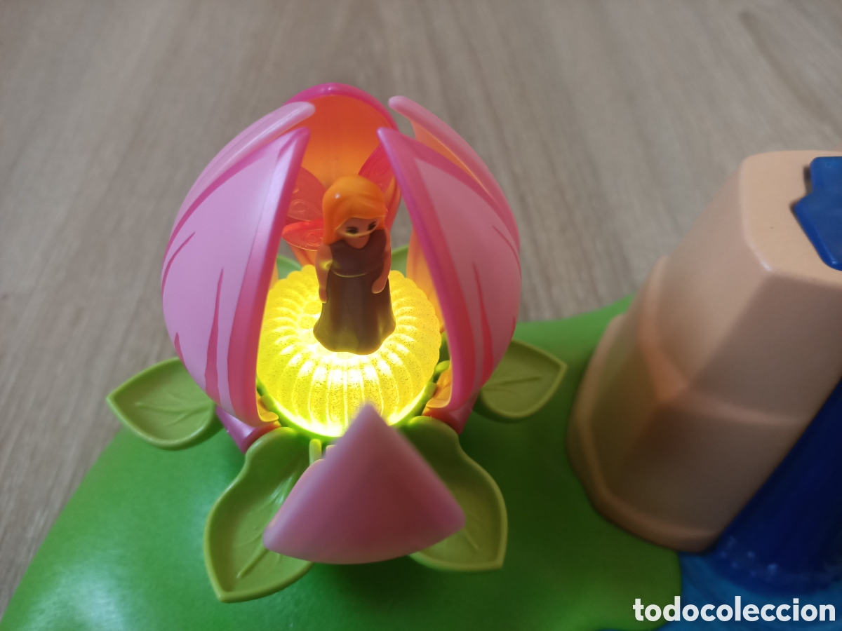 Playmobil: Playmobil 9135 estanque hada lago flor figura mujer bosque encantado medieval