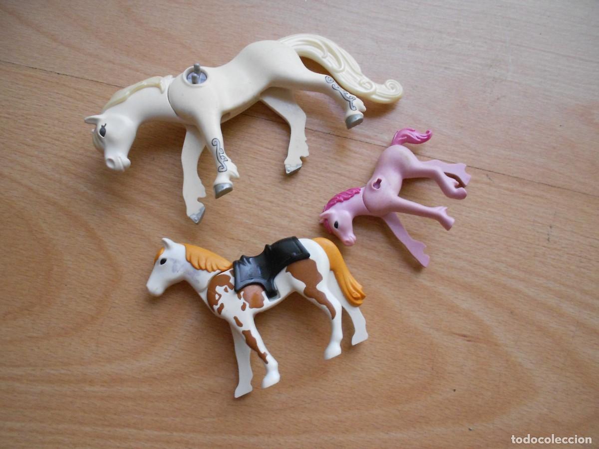 Playmobil: Lote 3 CABALLOS de PLAYMOBIL - DISPONGO de mas ARTICULOS de PLAYMOBIL