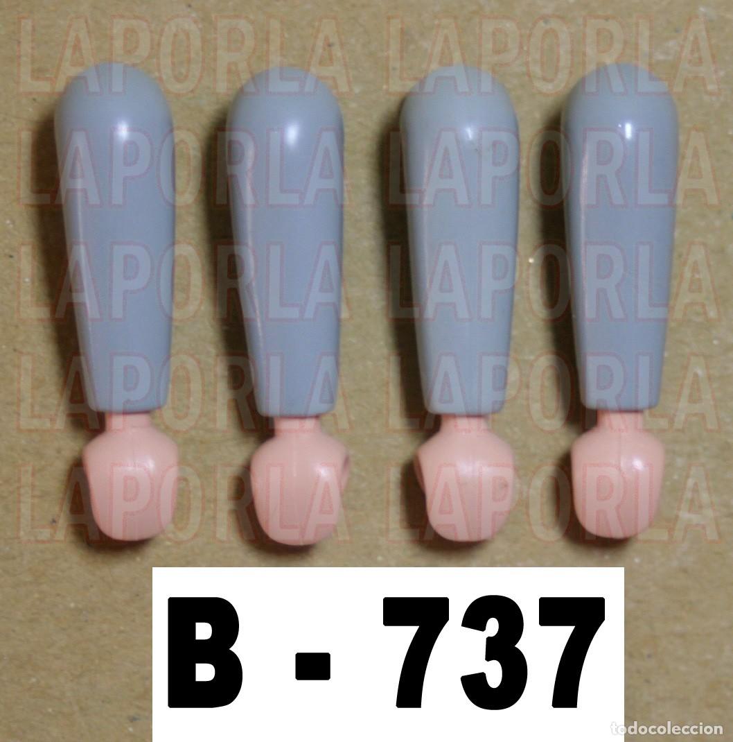 Playmobil: PLAYMOBIL 4 BRAZOS GRIS CLARO - SUDISTAS OESTE (B-737)