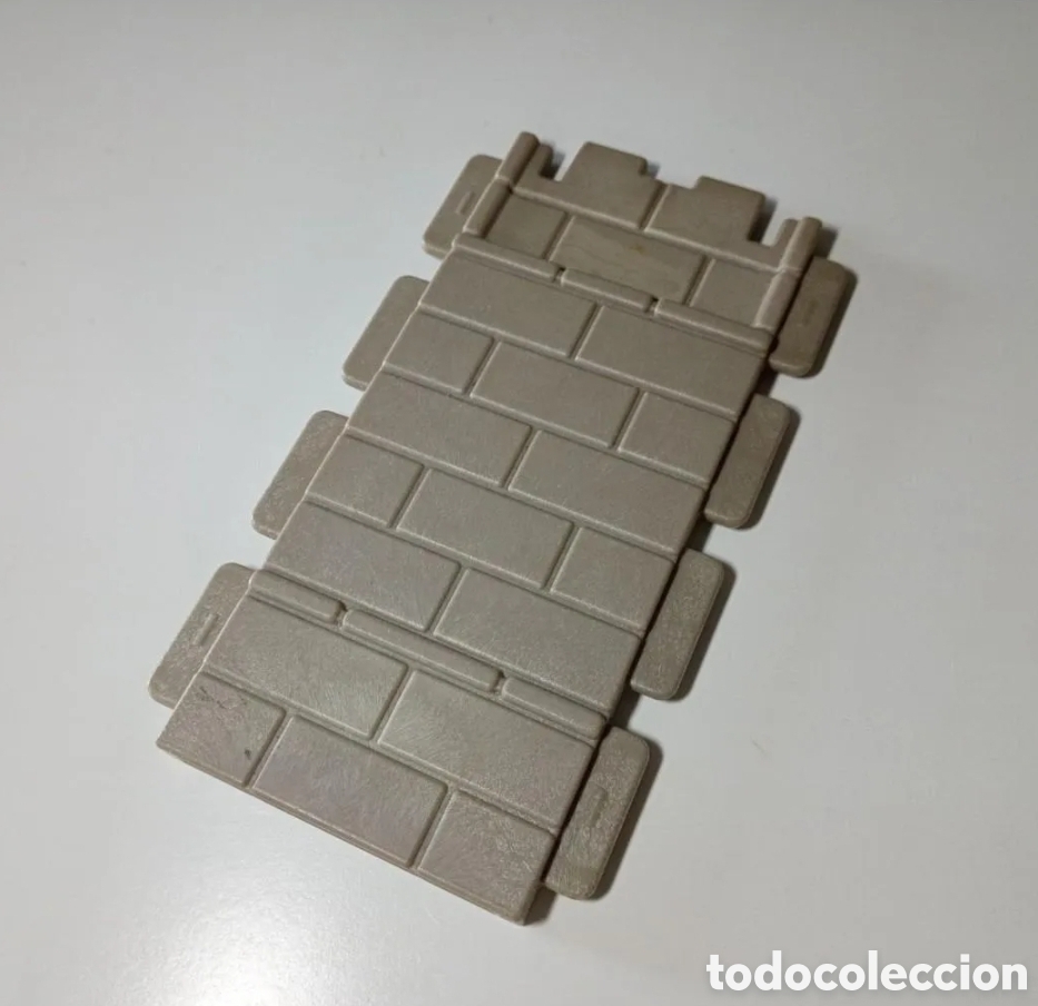 Playmobil: PLAYMOBIL MURO GRIS PARED PLANA FACHADA STEK 3030 3442 3446 3450 3666 3667 CASTILLO MEDIEVAL FAMOBIL
