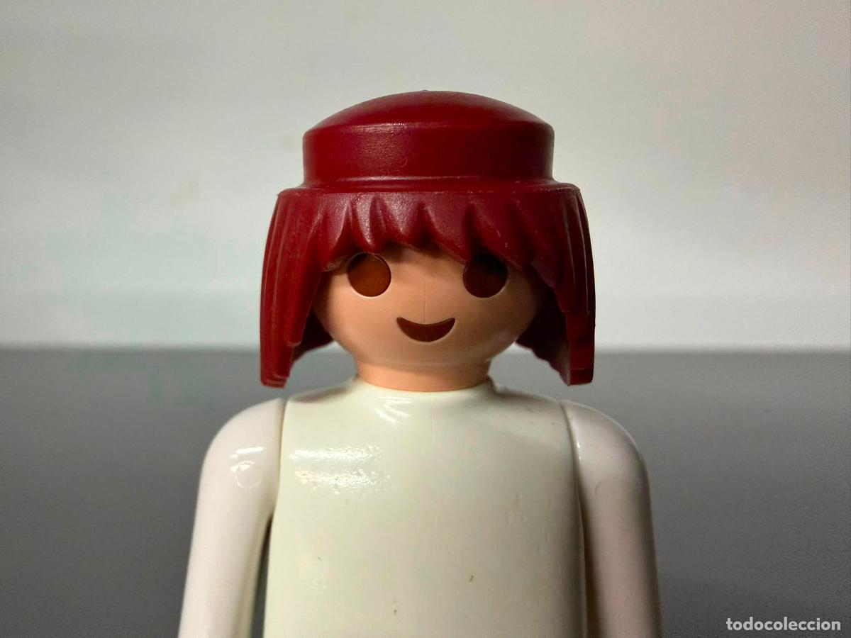 Playmobil: PLAYMOBIL PELO PELUCA MELENA MEDIEVAL VIKINGO rojizo -CABEZA NO INCLUIDA, SOLO SE VENDE PELO-