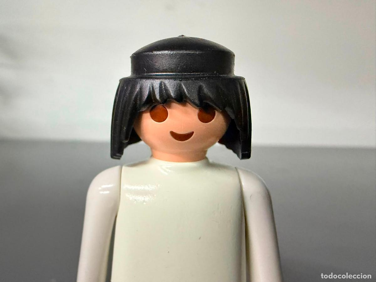 Playmobil: PLAYMOBIL PELO PELUCA MELENA MEDIEVAL VIKINGO negro -CABEZA NO INCLUIDA, SOLO SE VENDE PELO-