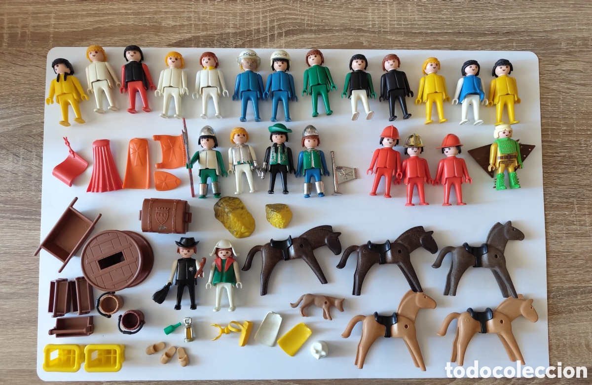 Playmobil: Pack Playmobil Vintage antiguo