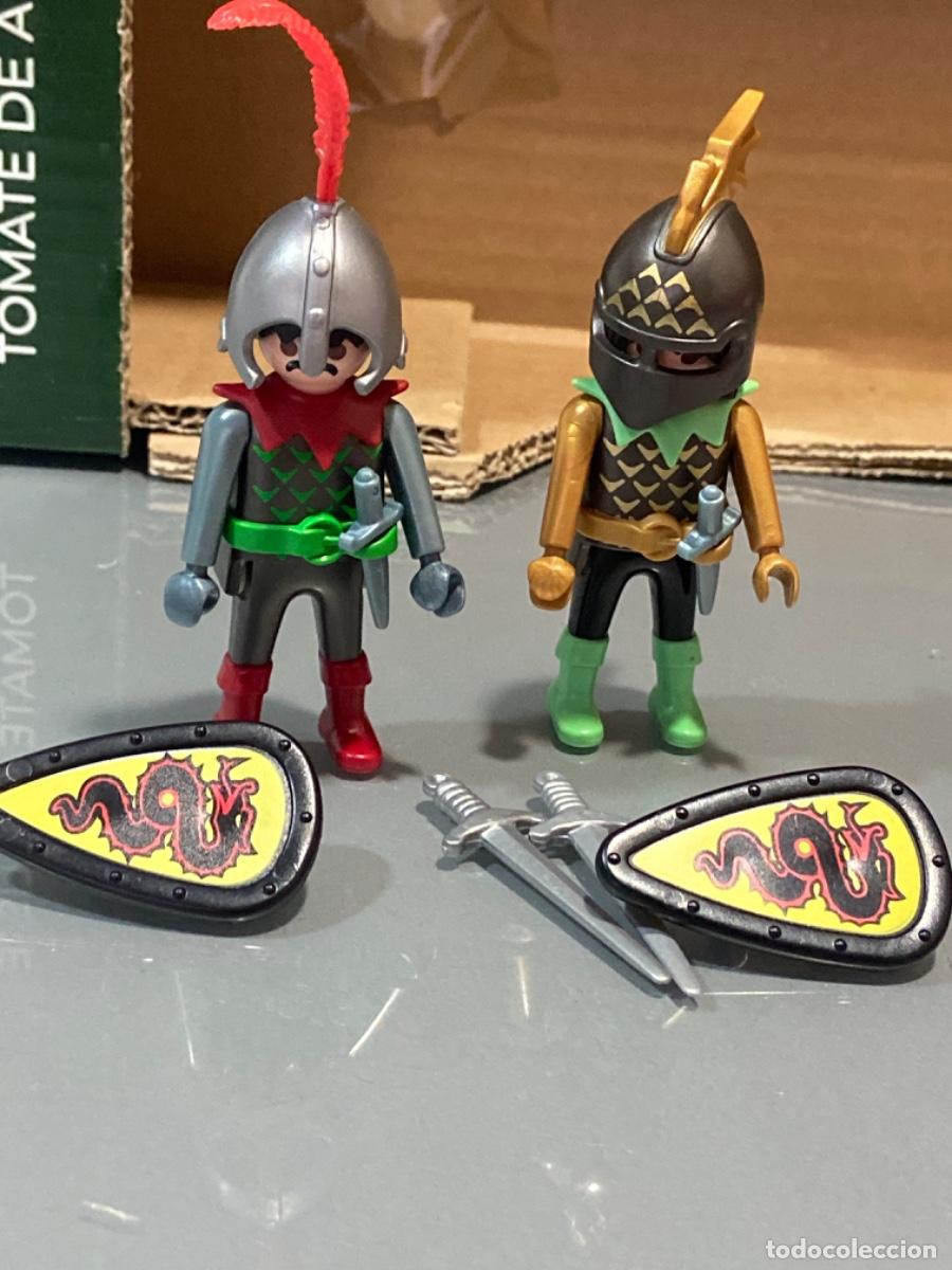 Playmobil: 2 draconianos de serpiente amarilla - Foto 1