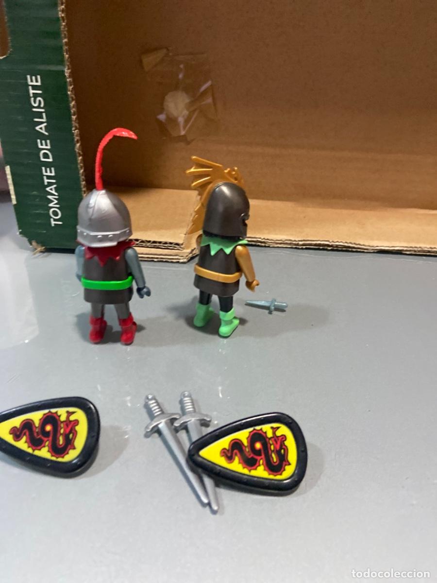 Playmobil: 2 draconianos de serpiente amarilla - Foto 2