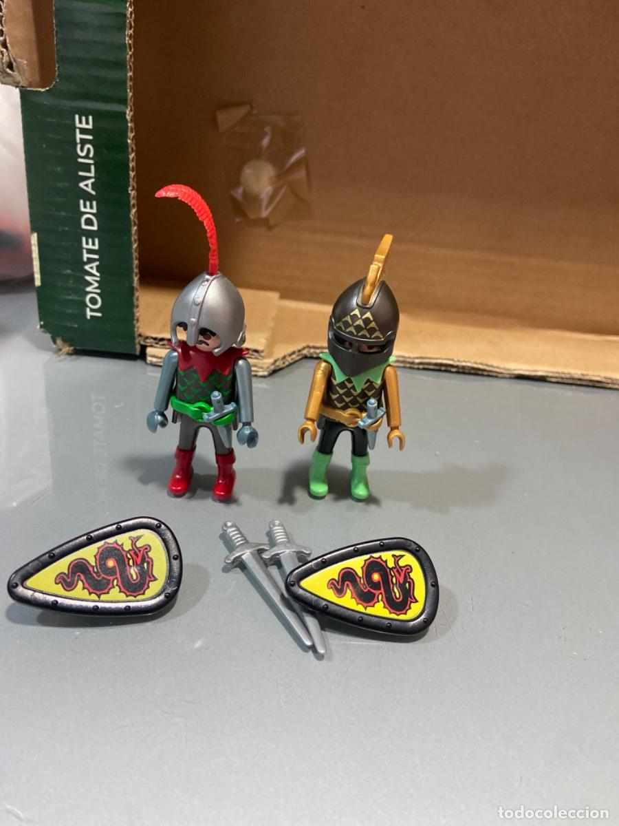 Playmobil: 2 draconianos de serpiente amarilla - Foto 3
