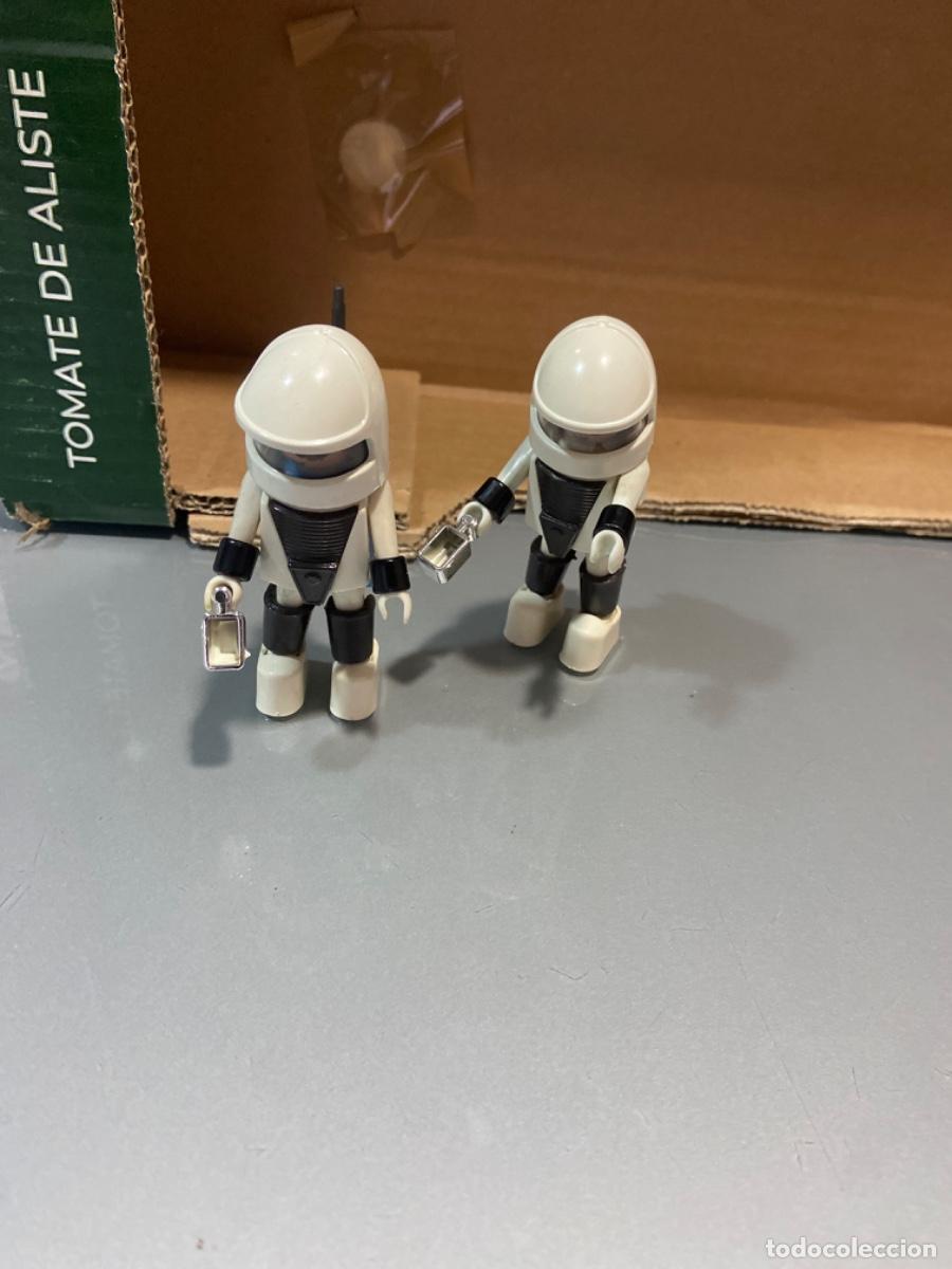 Playmobil: Playmobil, dos astronautas blancos con taza