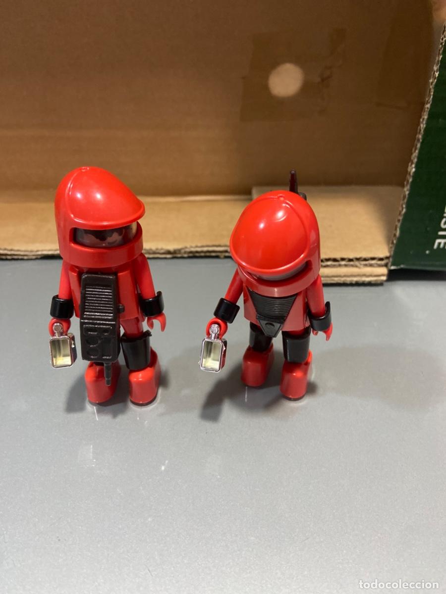 Playmobil: Playmobil, dos astronautas rojos con taza