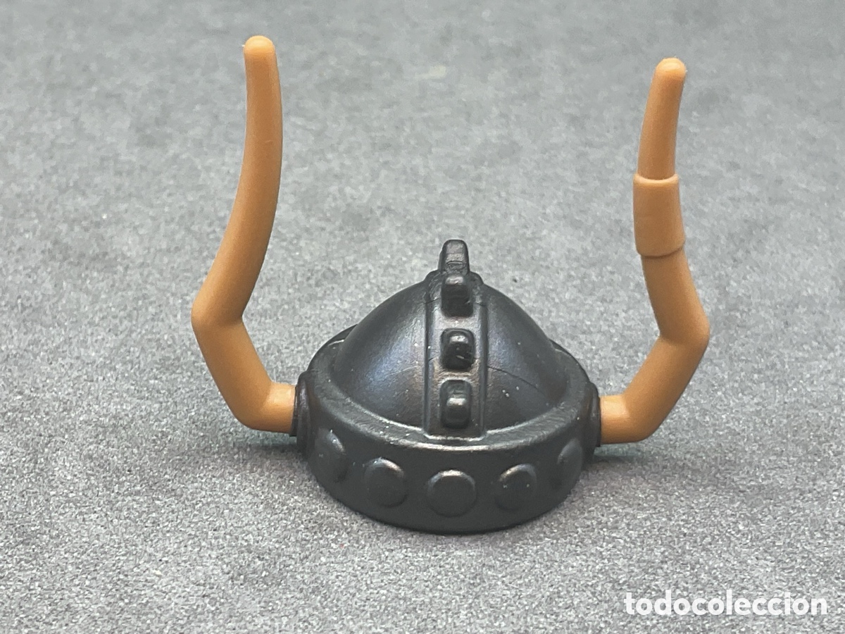 Playmobil: ACCESORIO PLAYMOBIL. CASCO VIKINGO. - Foto 1