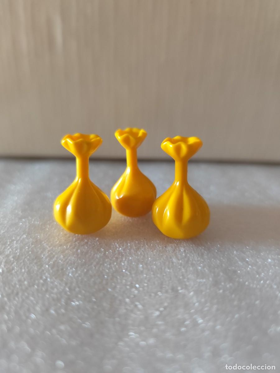 Playmobil: (A) 3 Sacos dinero amarillos bolsa Playmobil