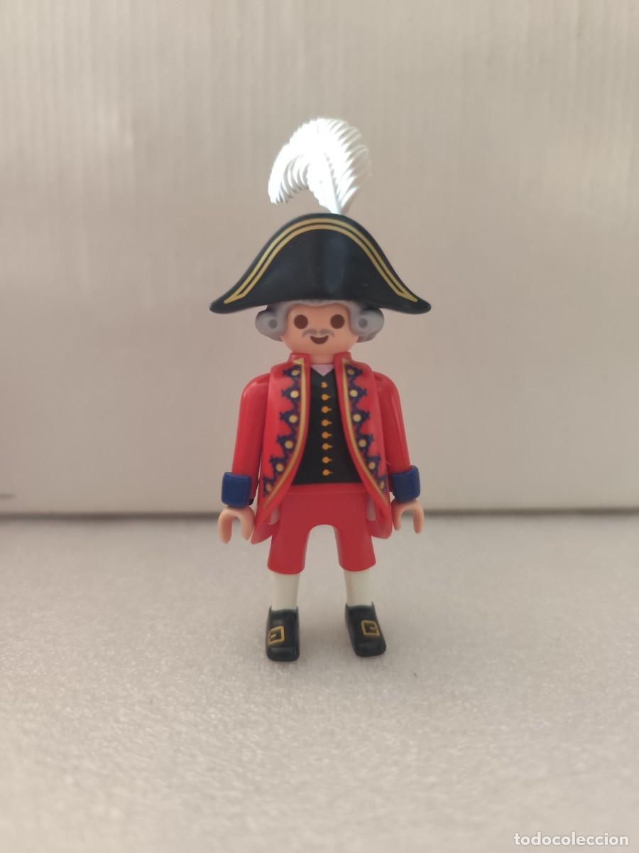 Playmobil: (A) Figura hombre soldado ingl&eacute;s Playmobil