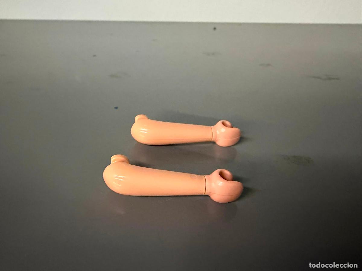 Playmobil: PLAYMOBIL 2 brazos desnudos mu&ntilde;eca gruesa recambio