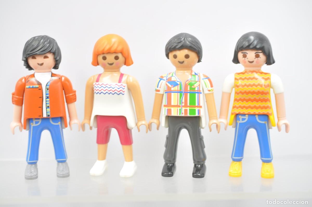 Playmobil: WSK106 Playmobil, figura hombre mujer, 4 ciudad
