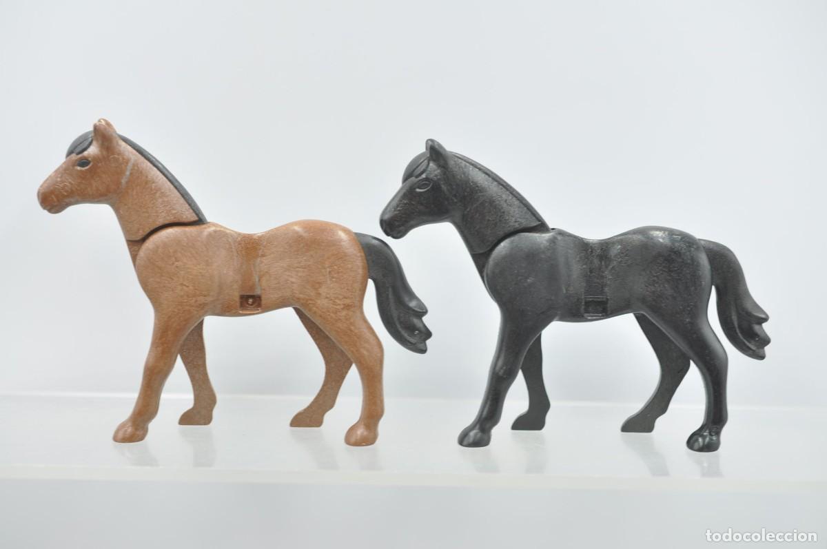 Playmobil: WSK106 Playmobil, 2 caballos