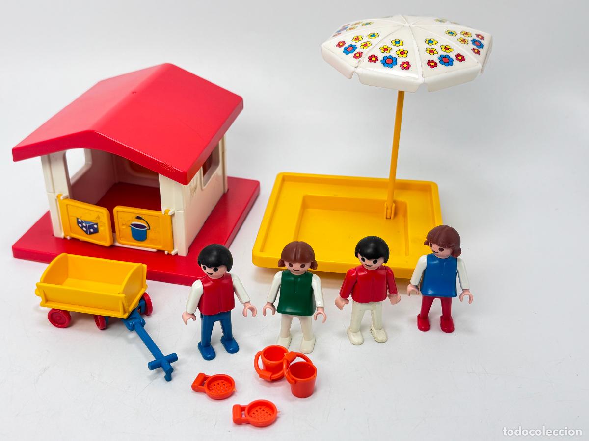 Playmobil: Playmobil 3497 parque infantil arenero caseta juegos con figura