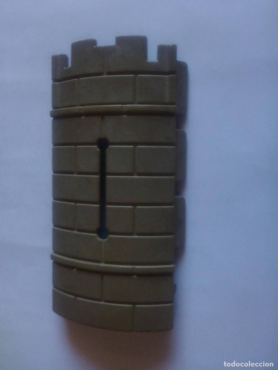Playmobil: PLAYMOBIL PARED CURVA TORRE REDONDA CASTILLO MEDIEVAL