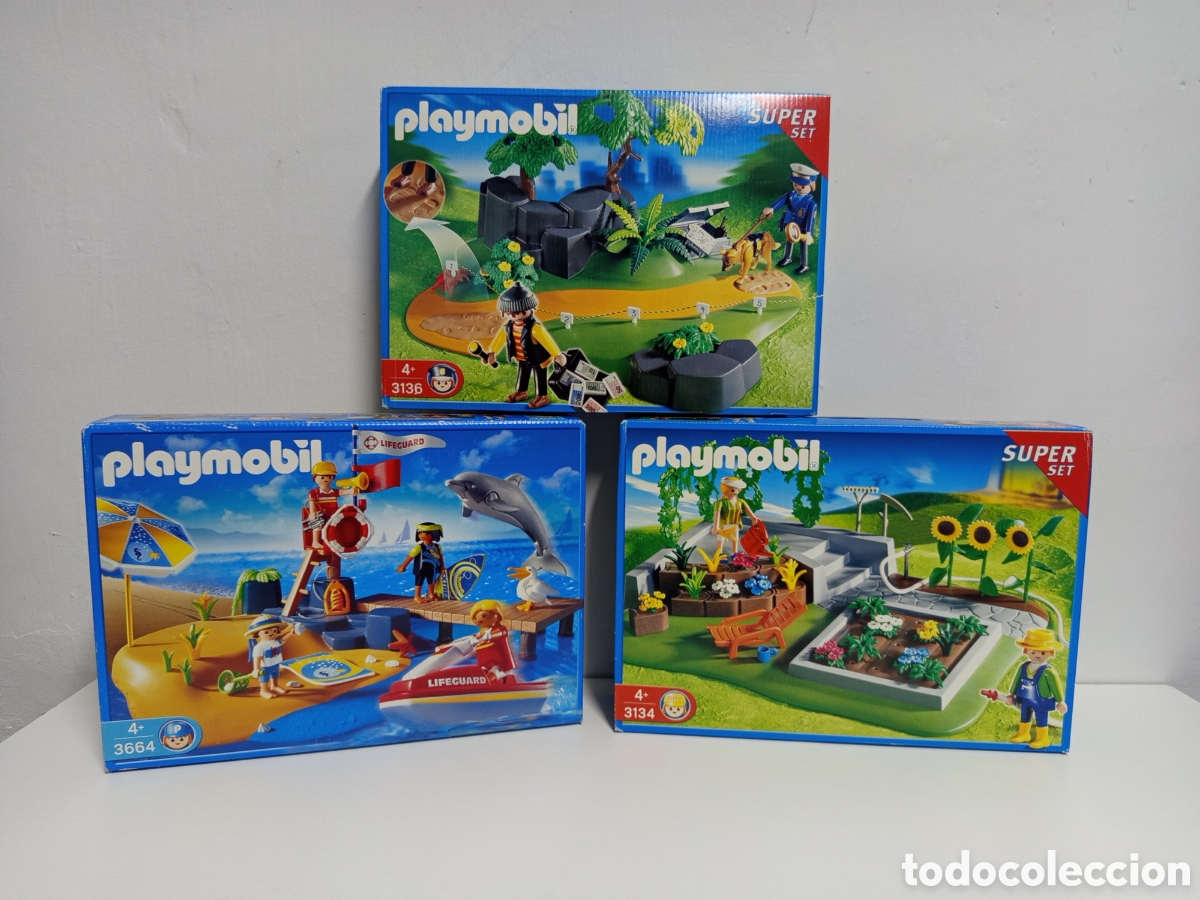 Playmobil: Playmobil lote cajas nuevas 3664--3136--3134 nuevas y selladas