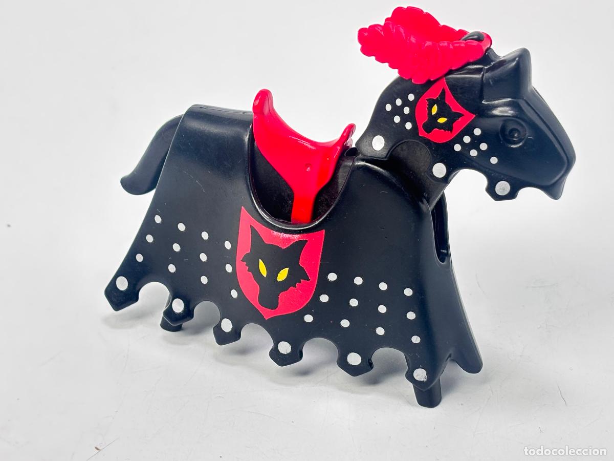 Playmobil: Playmobil 3274 caballo con manta y pluma medieval