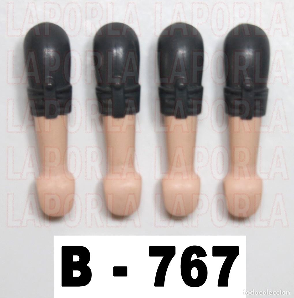 Playmobil: PLAYMOBIL 4 BRAZOS MANGA CORTA GRIS OSCURO (B-767)