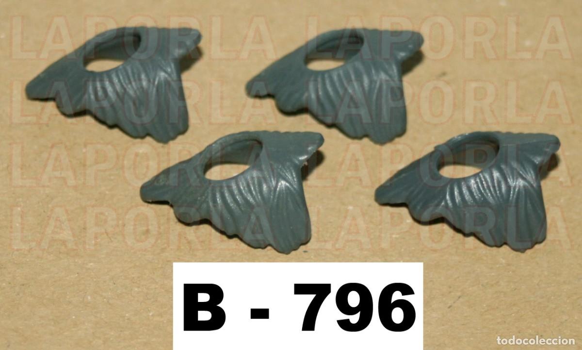 Playmobil: PLAYMOBIL 4 CUELLOS VIKINGOS BARBAROS (B-796)